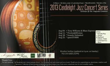 Candlelight Jazz: August 2013